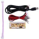 Zero Delay Arcade Game Usb Encoder Pc To Joystick For Mame & Raspberry Pi R M1Q3