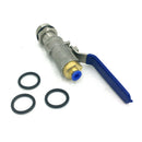 200L Steel Manual Valve Spigot Faucet, Outlet with Gasket One-piece Valve