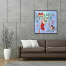 Birds Christmas Stockings 5D DIY Full Round Diamond Painting Mosaic Kits
