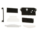 Blue Controller Shell Case+Buttons Replacement Parts For  Dualshock 4