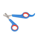 Stainless Steel Pet Nail Toe Scissors Dog Cat Claw Grooming Clipper (Blue) A