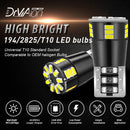 23Pcs White LED Car Interior Inside Light Dome Trunk Map License Plate Lamp SEAU