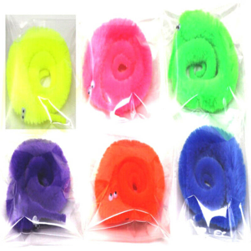 2Pcs funny magic twisty worm twisty fuzzy and soft cute  NtGVUSTEUS
