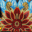 DIY Flower Special Shape Diamond Painting Leather Chain Shoulder Bag Clutch