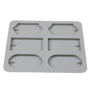 aroma wax silicone candle mould diy fondant chocolate cake candles soap mold3CXP
