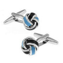 1 Pair Fashion Elegant Men's Cufflinks Cannabis Shirt Cufflinks Cuff Links