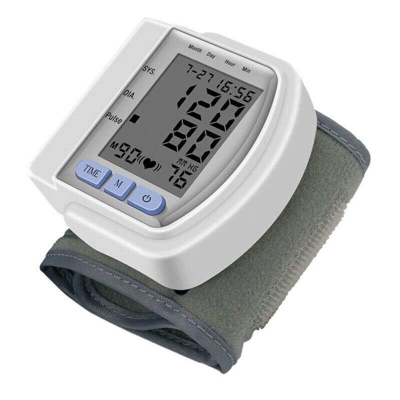 Lcd Wrist Bp Blood Pressure Monitor Pulse Rate Fitness Blood Pressure Tonom T5S8