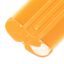 plastic handle double sided head lice comb hair combs lice flea nit hair comb Bq