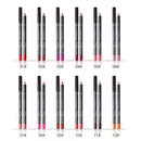 12Pcs Lipliner Waterproof Lip Liner Pencil Long Lasting Matte Lipstick L DXP