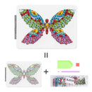 DIY Butterfly Special Shaped Diamond Painting Mini Makeup Mirror (XJ015)