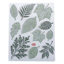leaves transparent clear silicone stamp for diy scrapbooking photo decorat FT