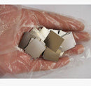 99.9% TANTALUM Ta Metal Sheet 0.2mm*20mm*20mm 1.5g