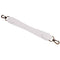 Short PU Leather Handheld Handbag Purse Bag Strap Handle Replacement White