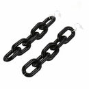 Funny 5 Loops Acrylic Chain Long Earrings Fashion Drop Earrings for Women G T1O6