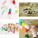 50PCS Lovely Message in a Bottle Capsule Letter Cute Love Friendship Pills Gifts