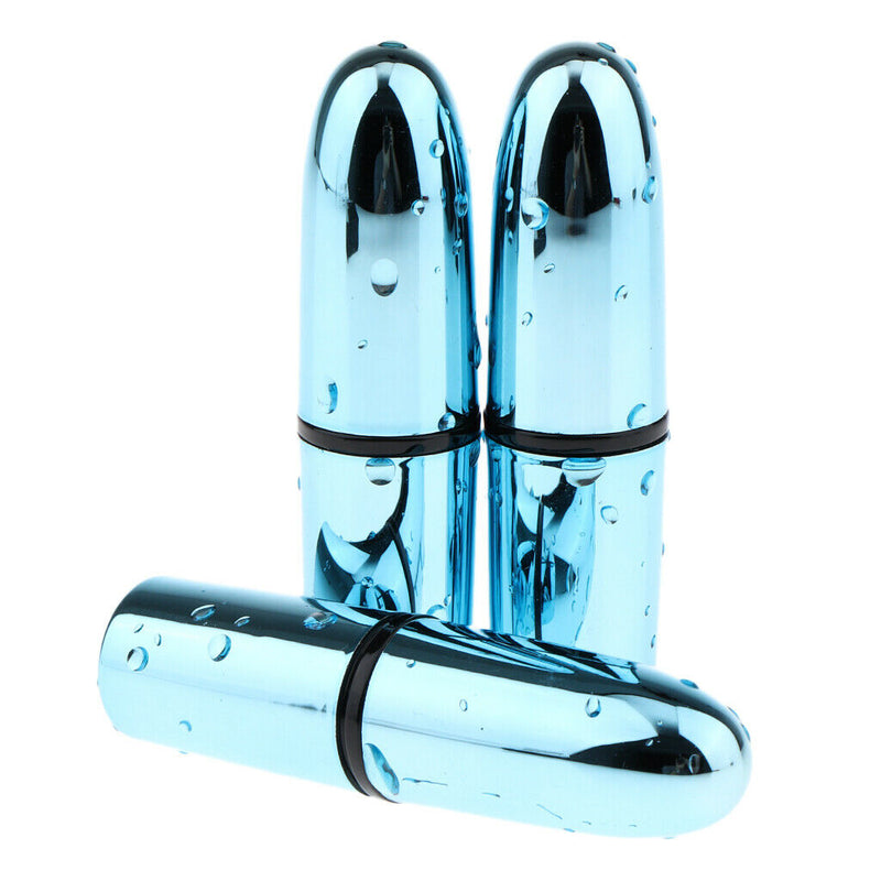 3x Bullet Shaped Empty Lipstick Tube Refillable Lip Gloss Bottles Containers