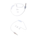 3.5mm Air Duct Tube Headset Headphone Earphone for Phone Radio,2Pcs