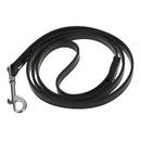 Black fashionable leather strap for pet dog 12" S 120 * 1.5cm