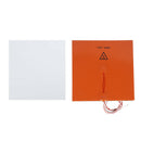 600W 220V 200*200mm Silicone Heating Mat Hot Bed+Thermal Insulation Cotton
