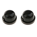 2pcs HID LED Headlight Headlamp Dust Covers Light Caps Protector 75mm