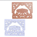 With You Frame Embossing Cutting Die Stencil Scrapbook Paper Card Craft
