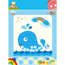 Kids Child DIY Button Stickers Picture Handmade Painting Drawing Craft Kit