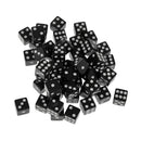 100Pc Acrylic 12mm Six Sided D6 Dice Die for Dungeons & Dragons Role Playing