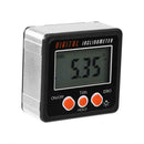 Mini Digital LCD Protractor Inclinometer Meter Angle Finder Bevel Box with Base