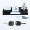 Stainless Steel Compression Latch Replacement with Keys Flush Lever Lock