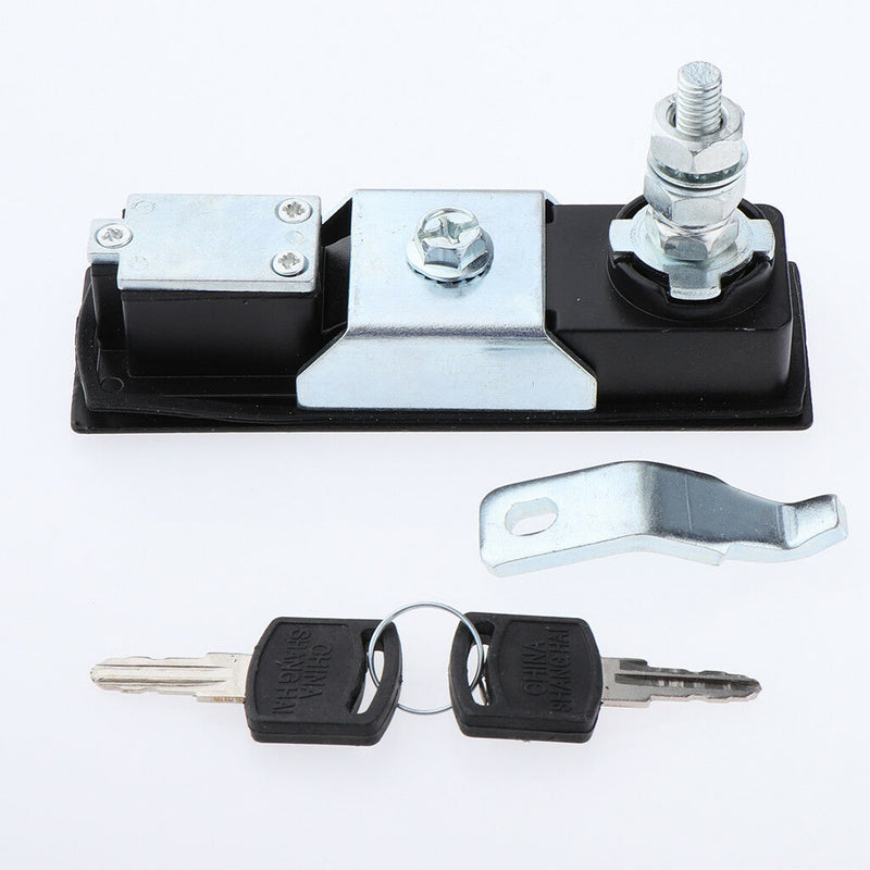 Stainless Steel Compression Latch Replacement with Keys Flush Lever Lock