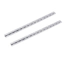 2x Stainless Steel Boat Door Piano Hinge Deck Hatch Cabin Hardware 38x2.5cm