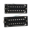 Pack of 2 Copper 8 String Humbucker Pickup Black for Electric Guitar