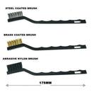 11 Pieces Auto Detailing Brush Set For Cleaning Wheels, Interior, Exterior,