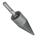 Metal Made Drill Bits Head Firewood Tools 42mm Wood Cone Log Round Handle