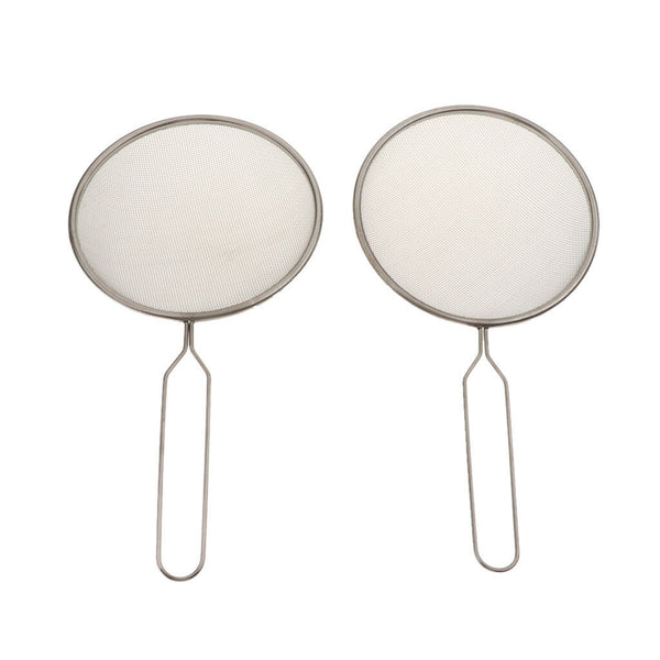 2 pcs Stainless Steel Shovel Sifter Sand Cleaner Pet Reptile Supplies