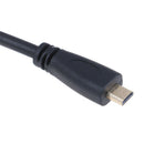 Micro HDMI to HDMI Male to Female adapter Cable connector for HDTV Type D Hn