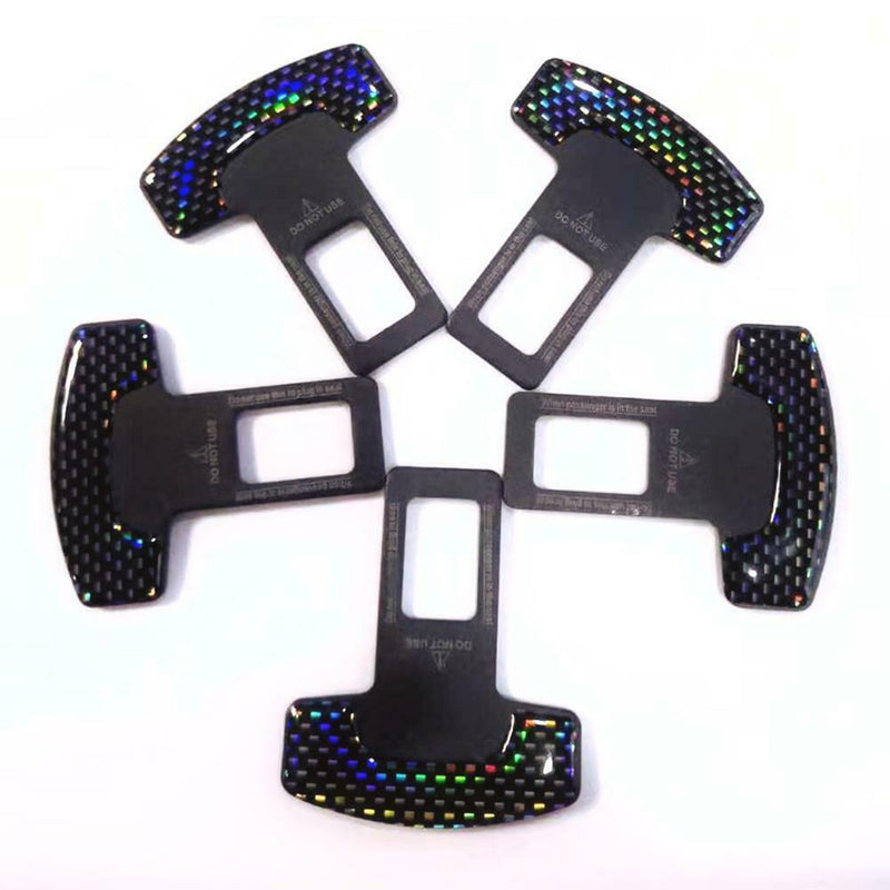 2PCS Car Universal Seat Belt Extender Safety Belts Heavy Duty Buckle Clip