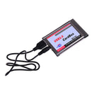 New pcmcia to USB 2.0 cardbus 2 port 480M inside hide FT