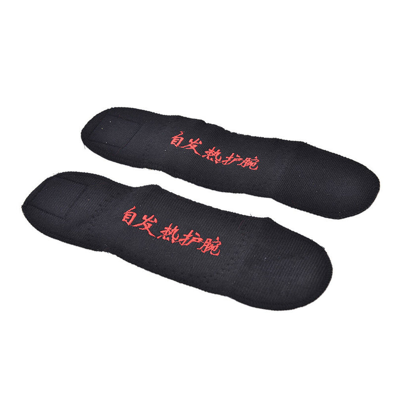 2 Pcs Magnetic Wrist Brace Support Belt Spontaneous Heating Strap Gw