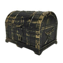 Pirate Treasure Chest 14x11x10cm  Plastic Storage Decorative Keepsake Box for