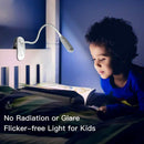 Ultra-Bright Warm Led Book Light 3 Brightness Eye Care, Usb Rechargeable He Y1R2