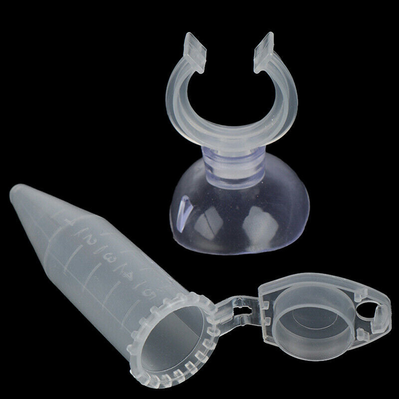 Automatic Fish Feeder Tapered Aquarium Worm Feeder Funnel Cup With Suction Cup U