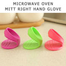 Microwave Oven 2 Fingers Hot Bowl Holder Dish Clamp Pot Pan Gripper Clip