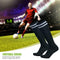 Unisex Thickened Soccer Socks Women Men Football Knee Length Socks (Black) A