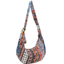 Canvas Floral Crossbody Shoulder Bag Hippie Bohemian Bohemian Wallet Korean
