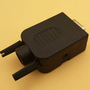 DB9 female 9Pin D-Sub Connector solderless Terminal Board Plastic Cover screw JR