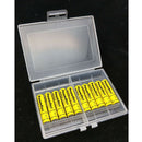 Transparent Plastic Organizer / Storage Box - Capacity 10 AA Batteries Or 10 AA