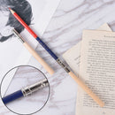 2Pcs Pencil Extender Adjustable Wooden Lengthener Holder Painting Drawing OZ