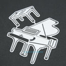Piano Cutting Dies Stencil DIY Scrapbook Embossing Craft Paper Card Album Decor