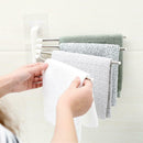 Practical Metal Wall Hanging Holder Towel Storage Rack Home Bathroom Shelf